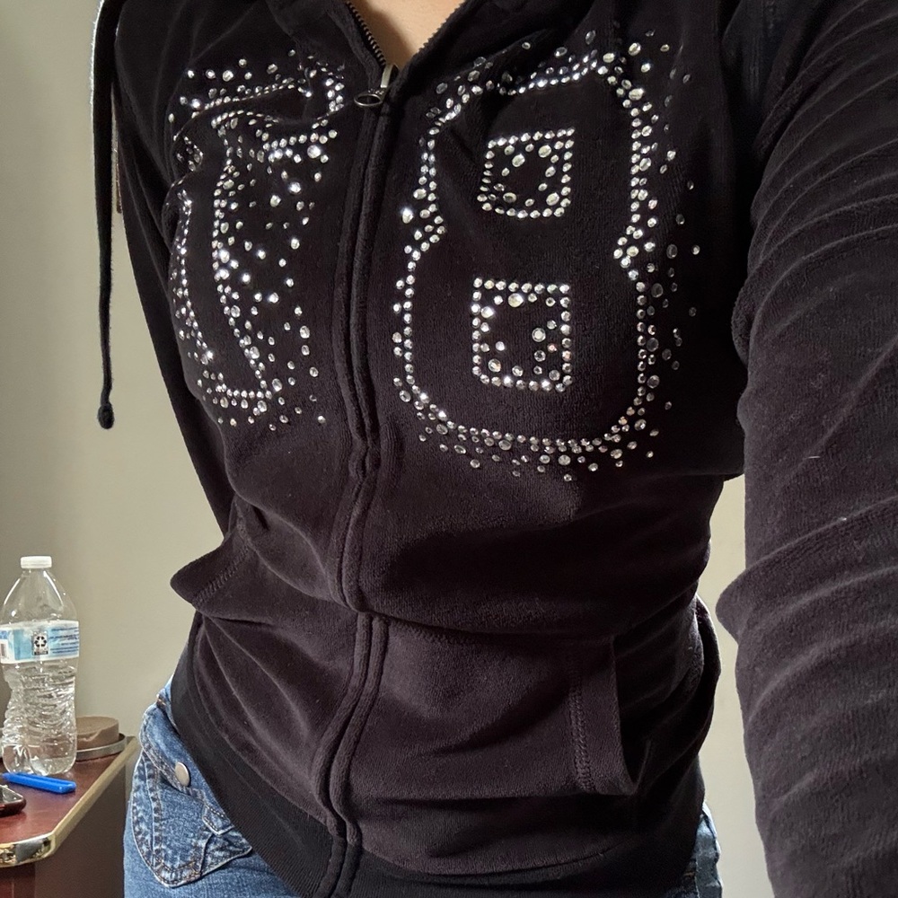 Aeropostale y2k zip-up sweater